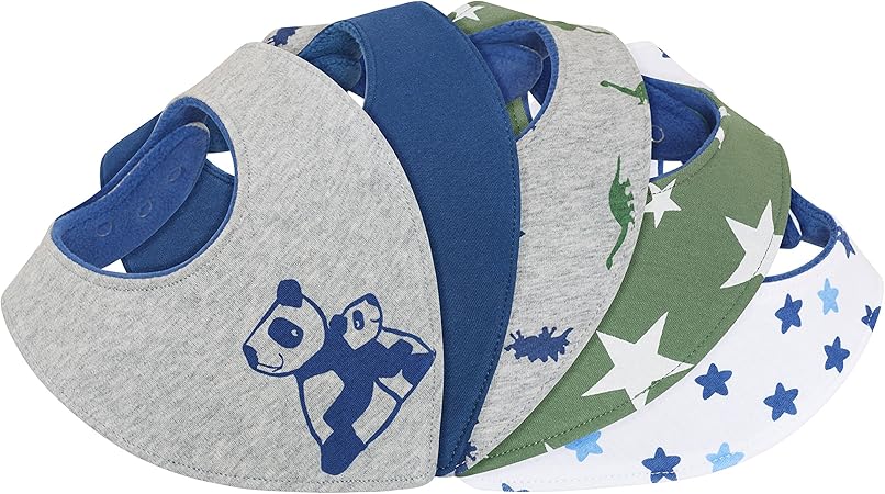 Lilly And Ben Bavoir Bandana Bebe Garcon Lot De 5 Double Coton Eponge Et Polaire Lilly And Ben Bavoir Bandana Bebe Garcon Lot De 5 Double Coton Eponge Et Polaire