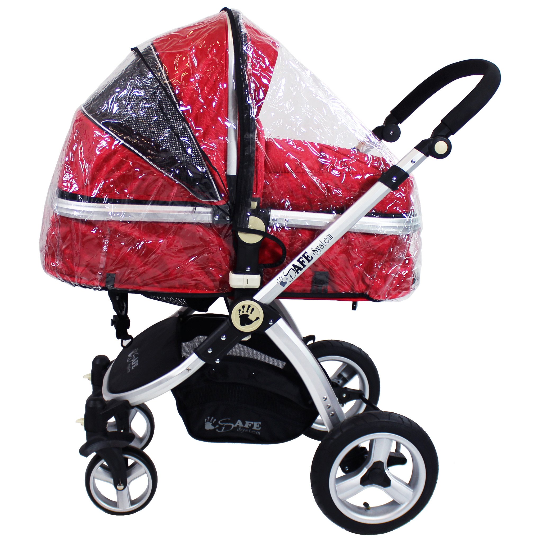 Universal Raincover for Silver Cross Wayfarer Carrycot Ventilated