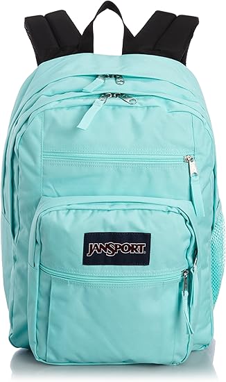 Amazon Com Jansport Big Student Backpack Aqua Dash 34l