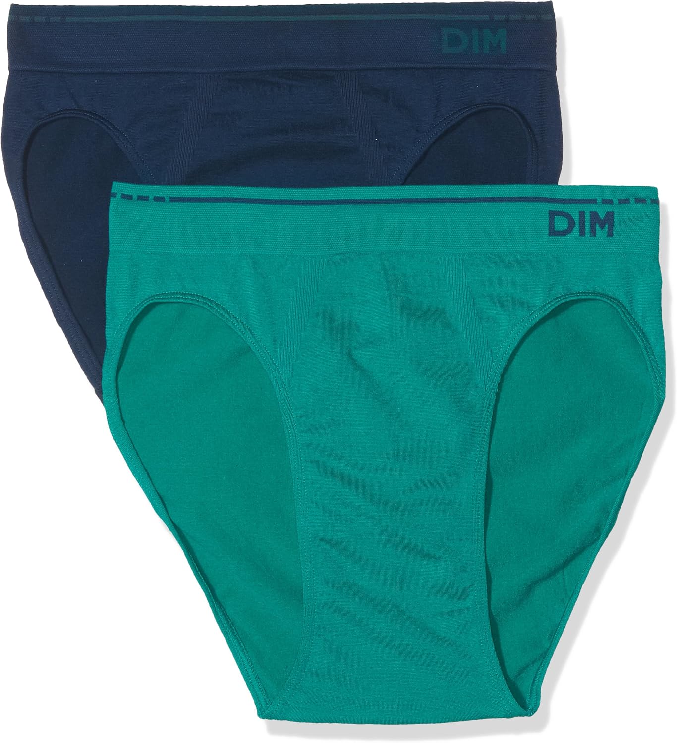 Unno DIM Basic Herren AD005HE Slip, blau (blau 5wk), M (2er Pack