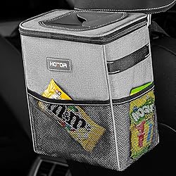 HOTOR Car Trash Can - Multifunctional Car
