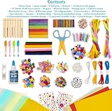 abeec Mega Craft Box Large Arts Crafts Kit 1000+ Pieces Kids view 2