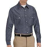 Red Kap Men's Deluxe Denim Shirt
