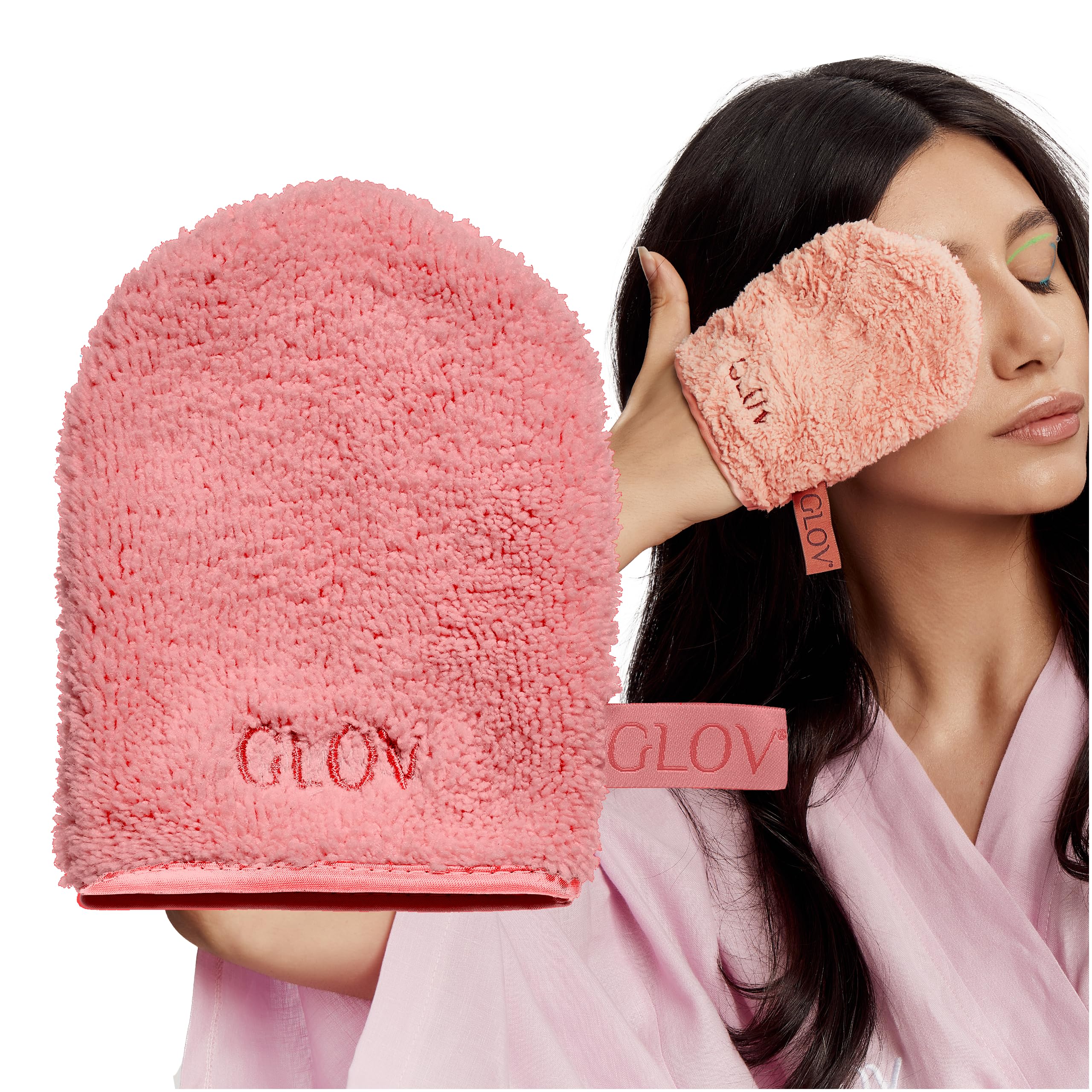 Glov Face Wipes for Sensitive Skin Dead Skin Removal Face Cleansing Kind to Soft Face Towels Sustainable Makeup Remover Environmentally Conscious Facial Cloths