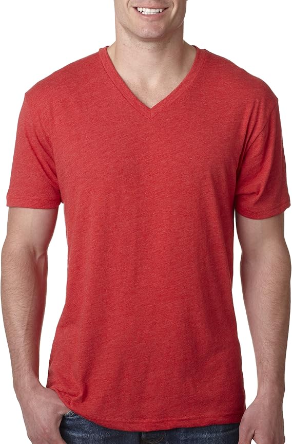 tri blend v neck tee