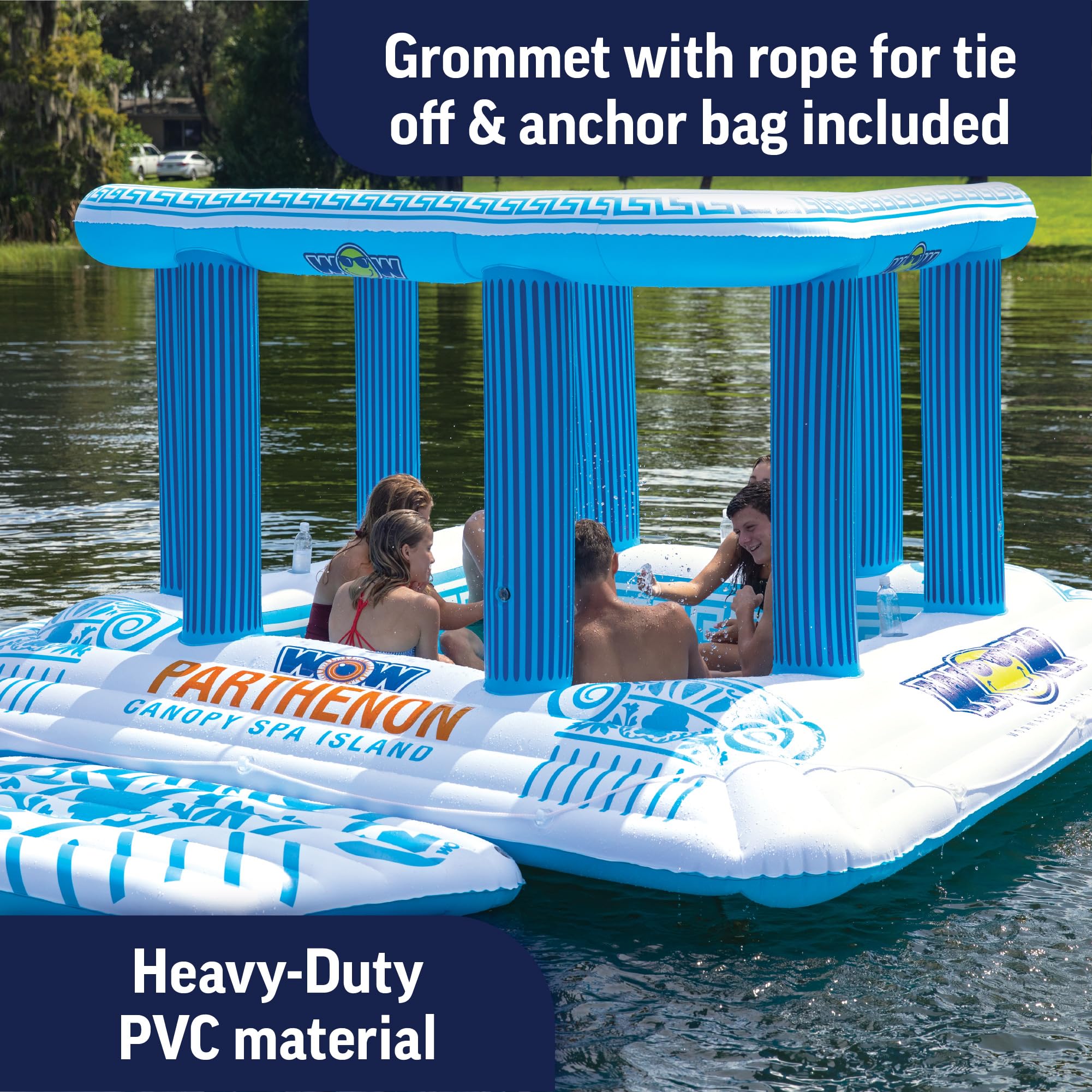 Mua Wow Sports Inflateable Floating Island - Parthenon Canopy Spa ...