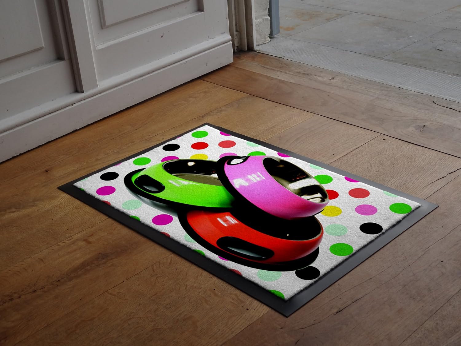 Digital Republic.Com 40476 Polyamide PVC Door Mat, Phthalate-Free, Impression Photo - Image 3