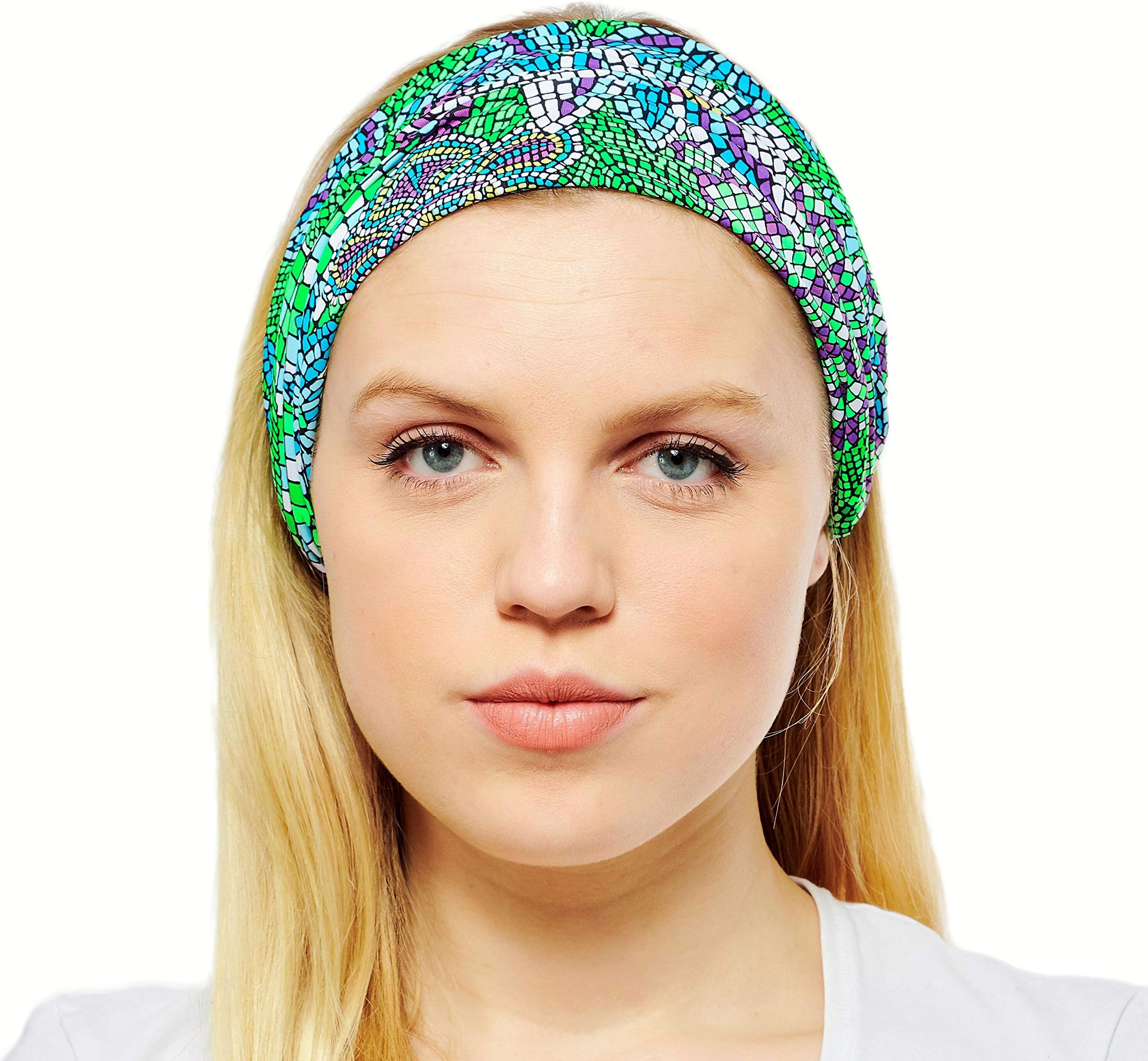 Headband for Sports Beach Breathable Moisture Wicking Polyamide Lycra