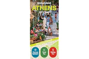 Lonely Planet Athens City Map 2 2nd Ed.: Durable, Waterproof, Easy-Fold Planning Map with Attractions & Walking Tours