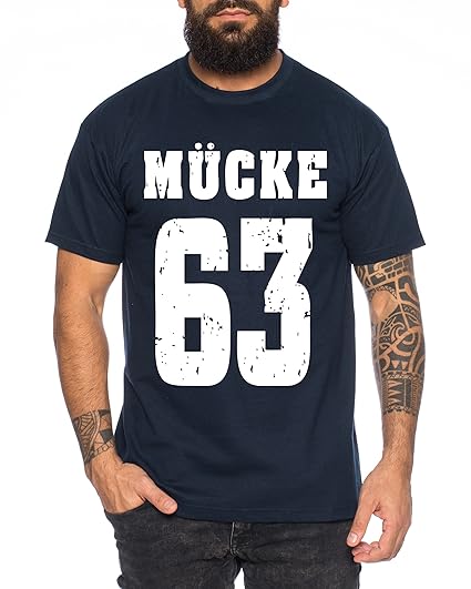 Sambosa Mücke 63 Buddy Movie Star Film Herren T-Shirt