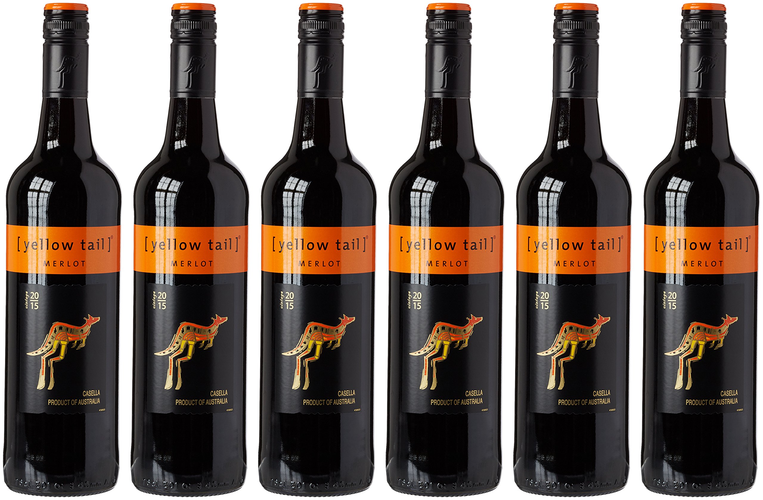 Yellow Tail Merlot, 2015 (case of 6)