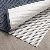 TJWODO Non Slip Area Rug Pads Non Skid Rug Gripper 2x4 Feet Extra Thick Pad Anti-Slip Carpet Rug Mats for Hardwood Surface Floors, Keep Rugs Safe and in Place (2 x 4 Ft)