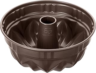 Dr. Oetker Special Edition Gugelhupf Ø 25 cm, runde Backform der Serie Back-Edition aus Stahl, Bundform mit Antihaftbeschichtung (Farbe: braun), Menge: 1 Stück