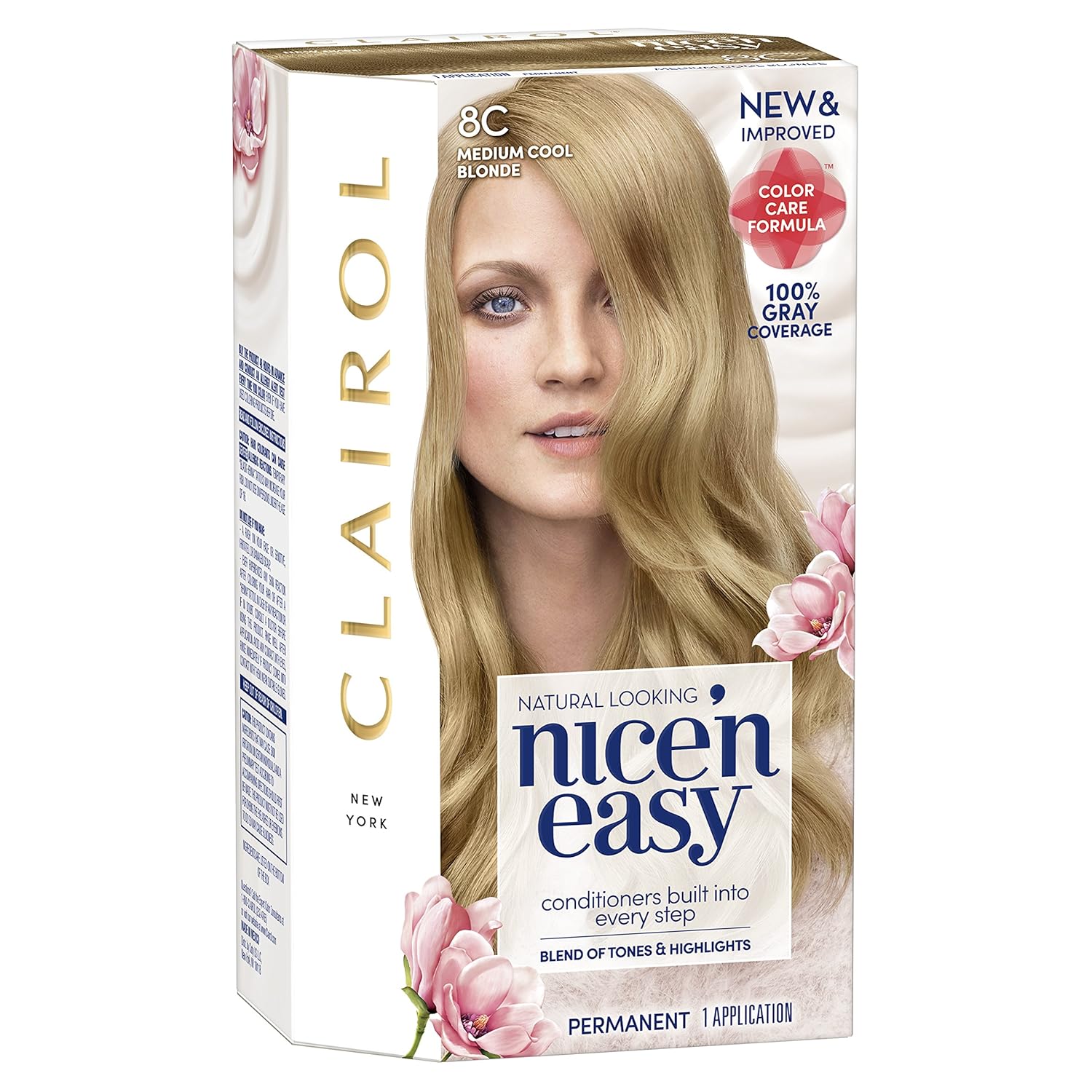 Amazon Com Clairol Nice N Easy Permanent Hair Color 8c Medium