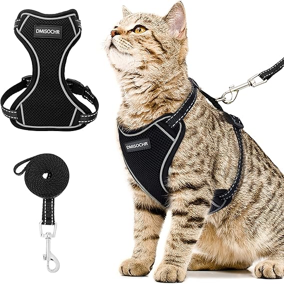 Kitchen & Dining Cat Harness and Leash Set Escape Proof Safe Cat