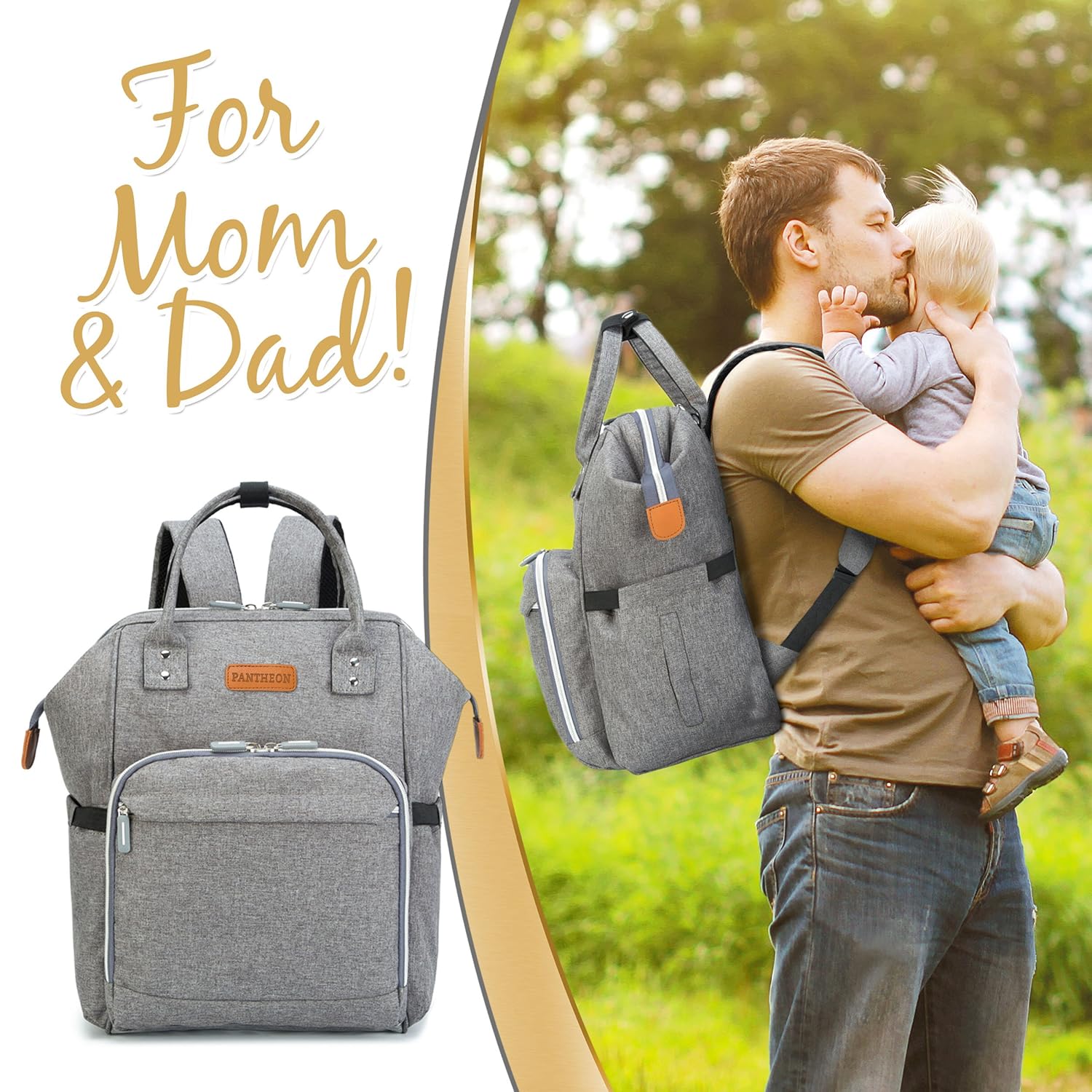pantheon diaper bag