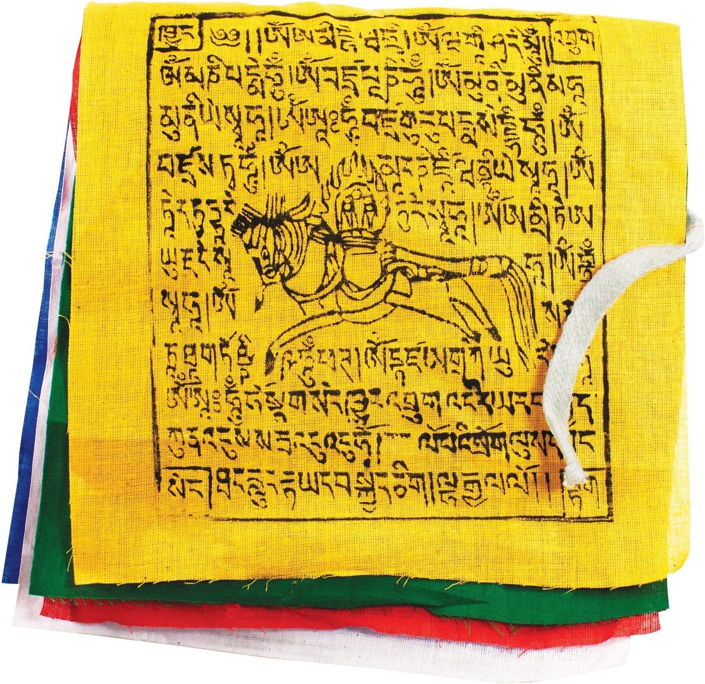 Tibetan Buddhist Windhorse Small Prayer Flags