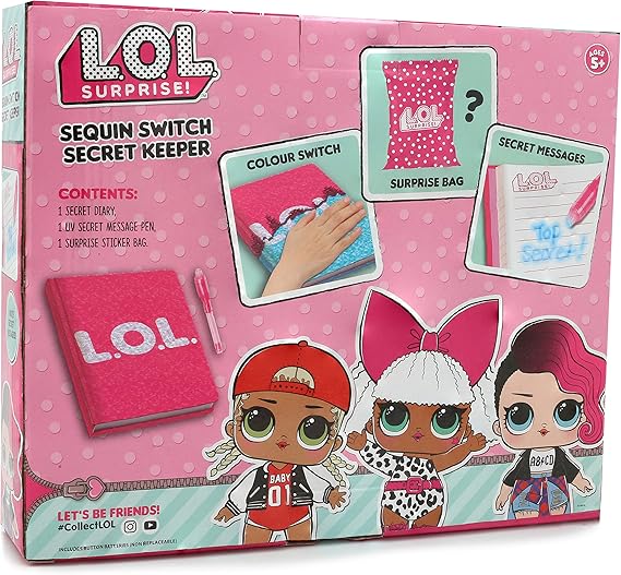 lol surprise sequin switch secret keeper