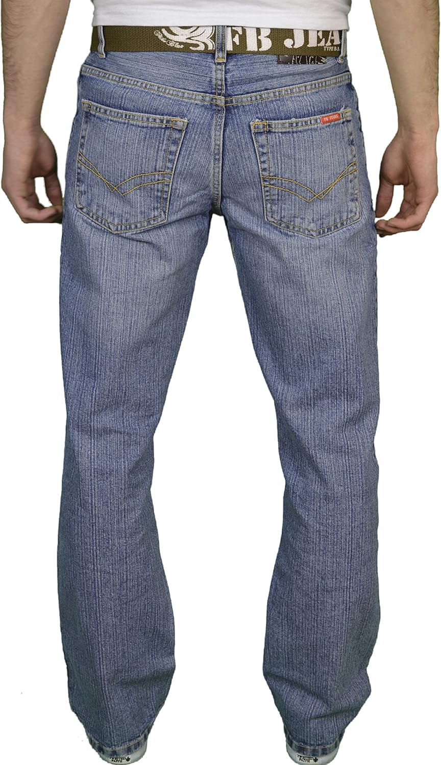 boot fit jeans mens