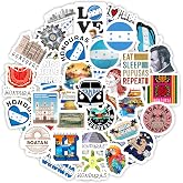100Pcs Honduras Stickers for Water Bottle and Laptop - Honduras Party Favors &amp; Decorations, Waterproof Vinyl Decals, Flag and Culture Stickers, Gifts for Women &amp; Men