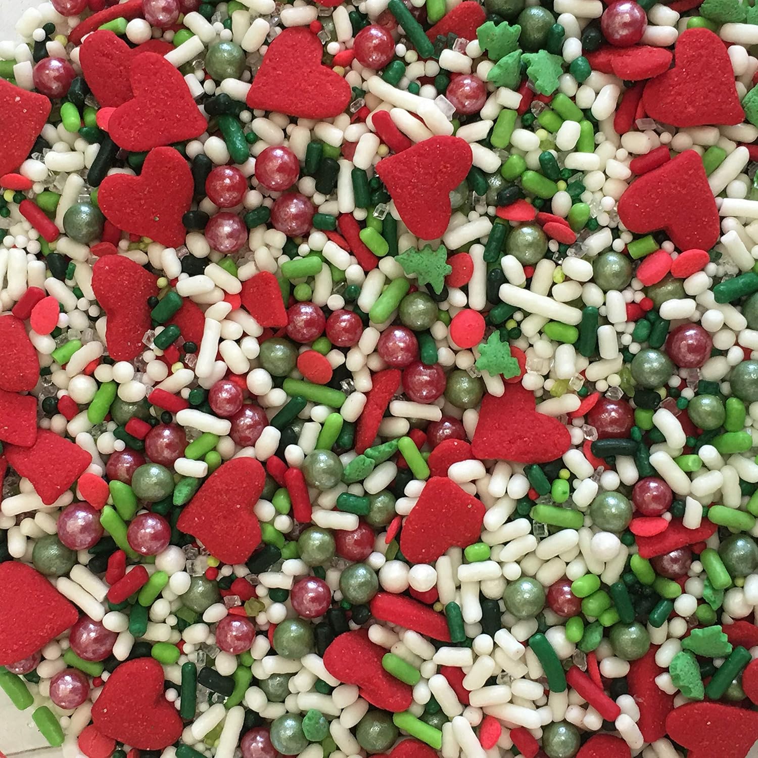 Christmas Sprinkles for Baking and Decorating Cupcakes, Cakes, Cookies