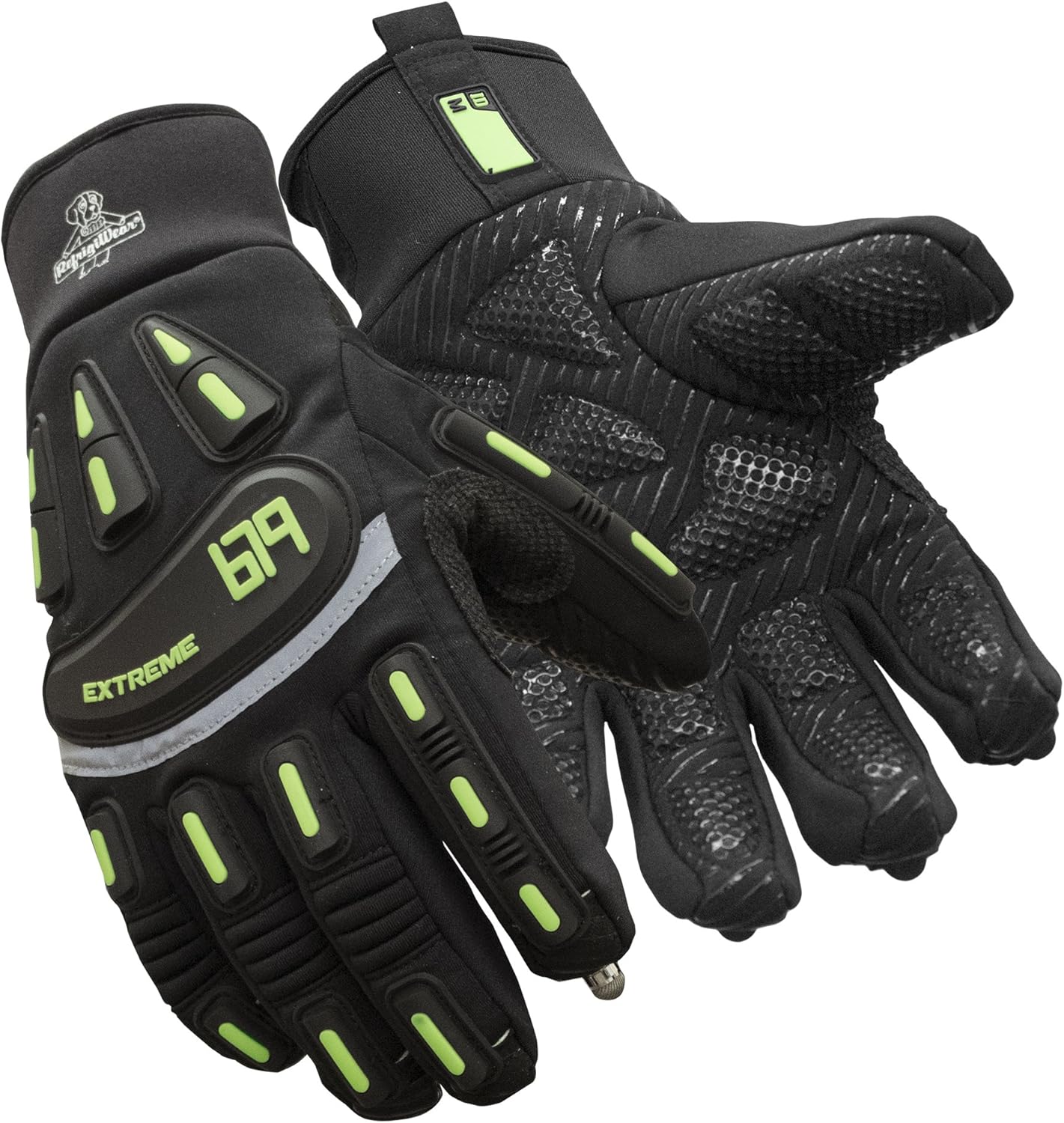 RefrigiWear Insulated Extreme Freezer Gloves with TouchRite Nib for