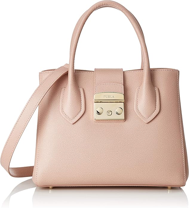 furla rose gold bag