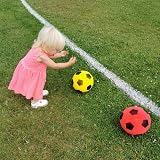 HTI Foam Football Size 5 Blue Red Yellow Durable Play Ball Toy view 4