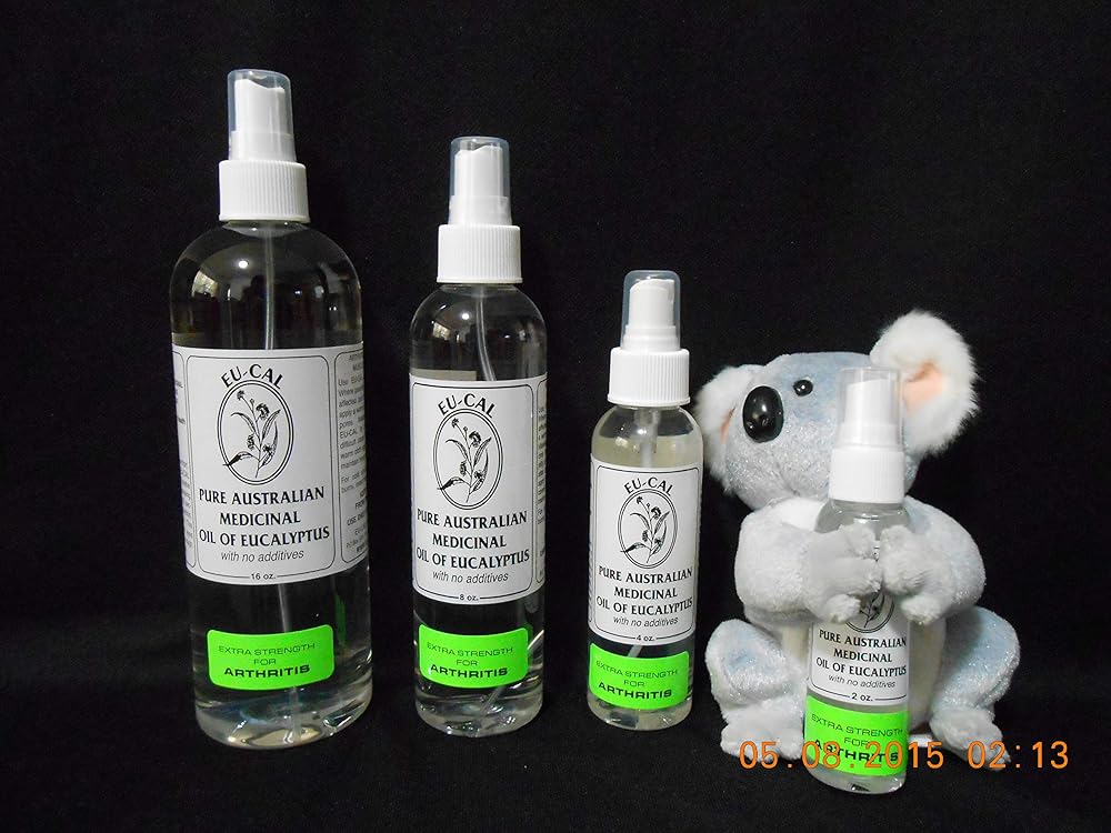 EUCAL 100 PURE EUCALYPTUS ESSENTIAL OIL 8oz. EXTRA