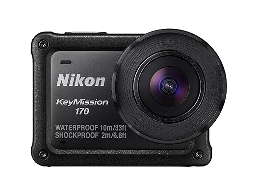 2 opinioni per Nikon KeyMission 170 Action Camera, Nero