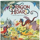 Dragon Hoard Board Game, Fantasy Adventure for Kids and Family, Fight Dragons to Win Gold, Fun and Easy Strategy, Semi-cooperative gameplay, Ideal for Family Game Nights, Ages 8+, 30 mins, 2-5 Players