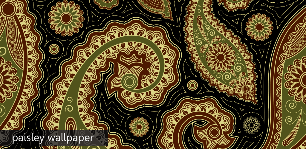 上品なペイズリー柄 スマホ待ち受け壁紙 Amazon Co Jp Appstore For Android