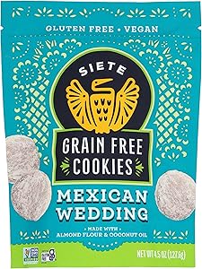 Siete Grain Free Mexican Wedding Cookies