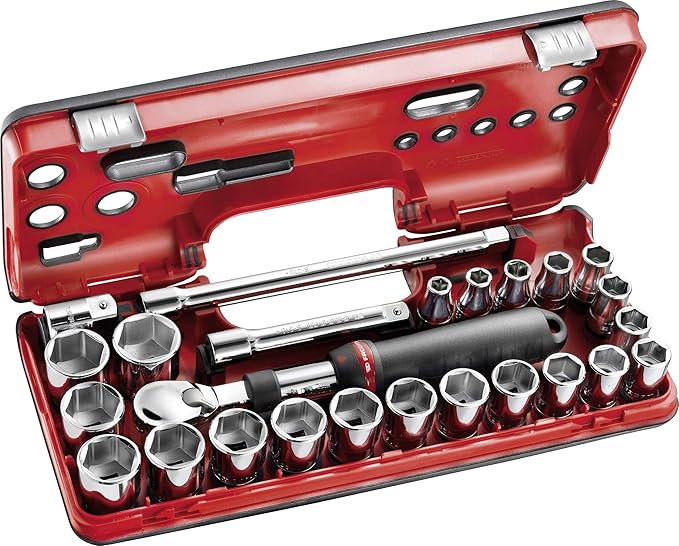 SXL.DBOX2 Series SXL.DBOX 1/2" Extendable Ratchet Set, 400 mm