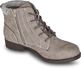 Amazon.com | Sporto Lala Combat Boots 