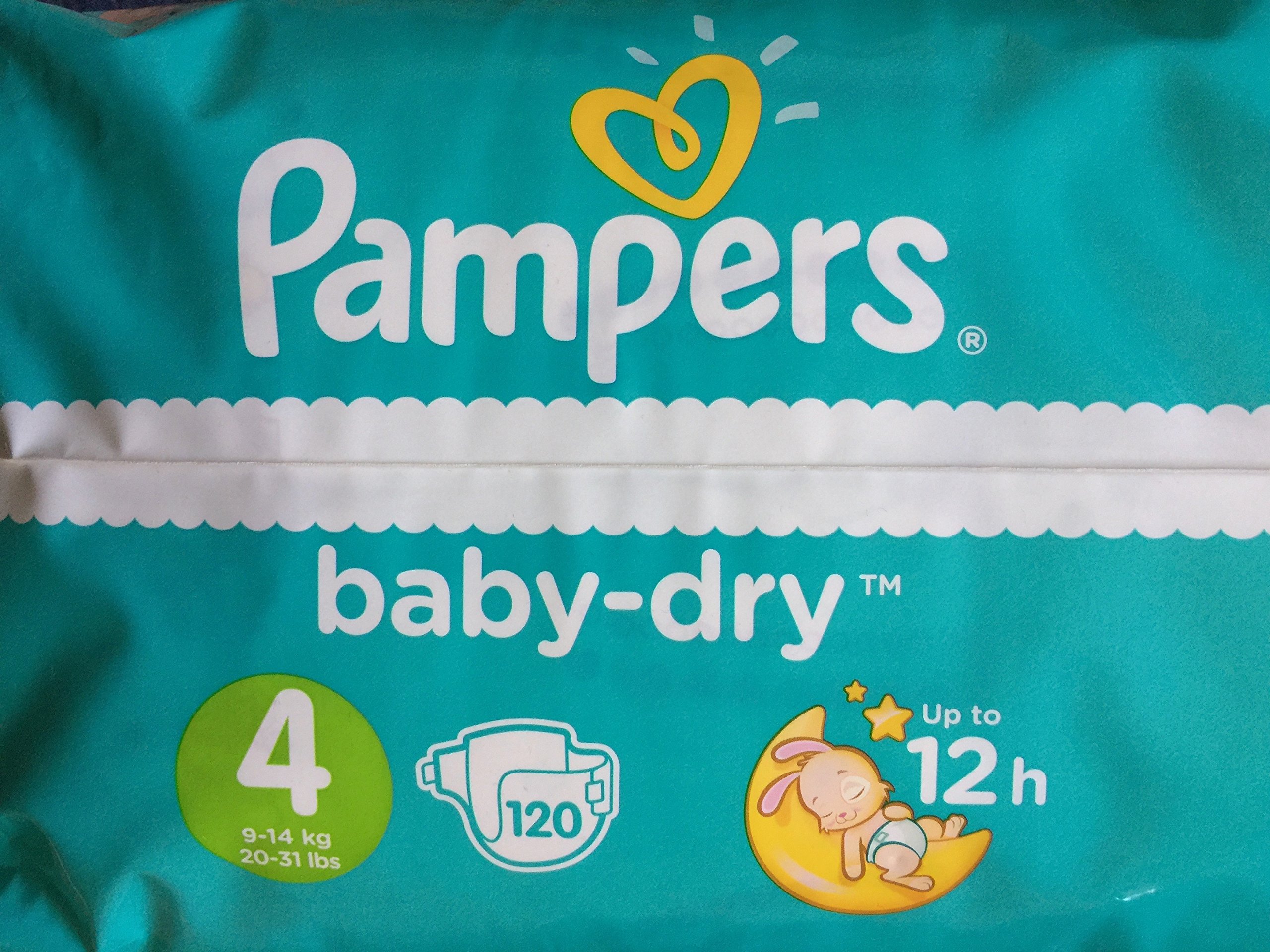 pampers baby dry 4 giga pack