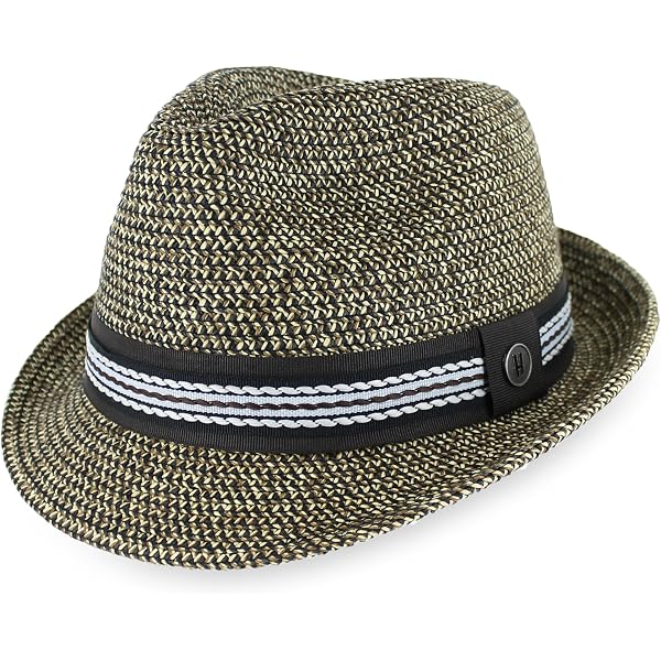 Hats in the Belfry Classic Wide-Brim Straw Sun Hat with Black Band Belfry Carolina Roll Brim Packable Straw Sun Women Hat  main image 3