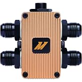 Mishimoto MMOP-EXTFC In-Line Oil Thermostat, Black &amp; Gold