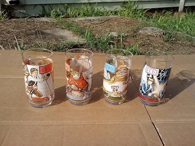 return of the jedi glasses from burger king