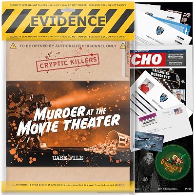Cryptic Killers Murder at the Movie Theater - Cold Case Files Game