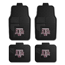 Fanmats Texas A&M University Aggies Set of 4 Car