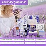 Karestcorp Lavender Spa Bath Set Gift Box for Women, Pamper Self Care Present view 3