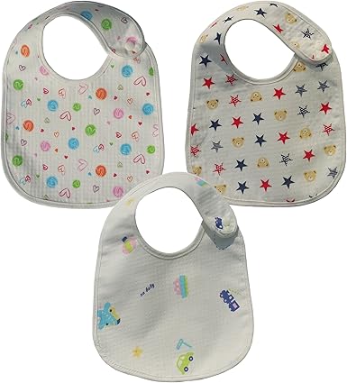 muslin drool bib