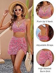 Blooming Jelly Women's High Waisted Bikini Sets