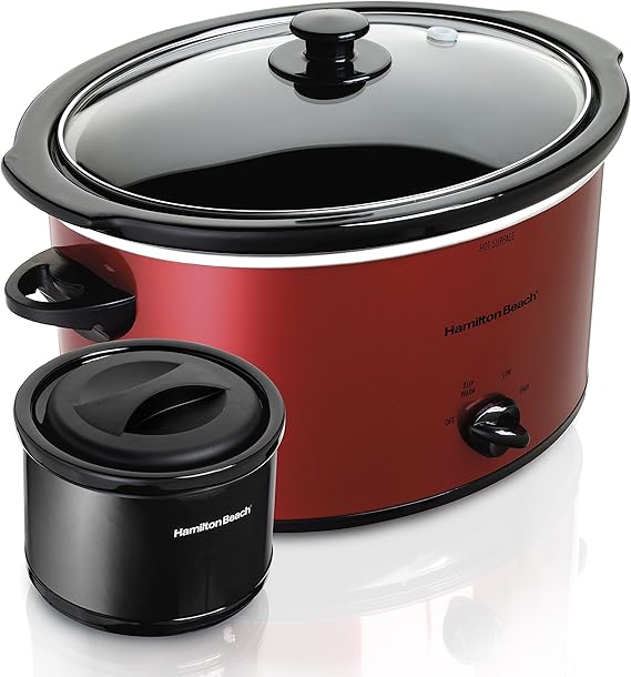 5 Qt. Slow Cooker Red Amazon.ca Home & Kitchen