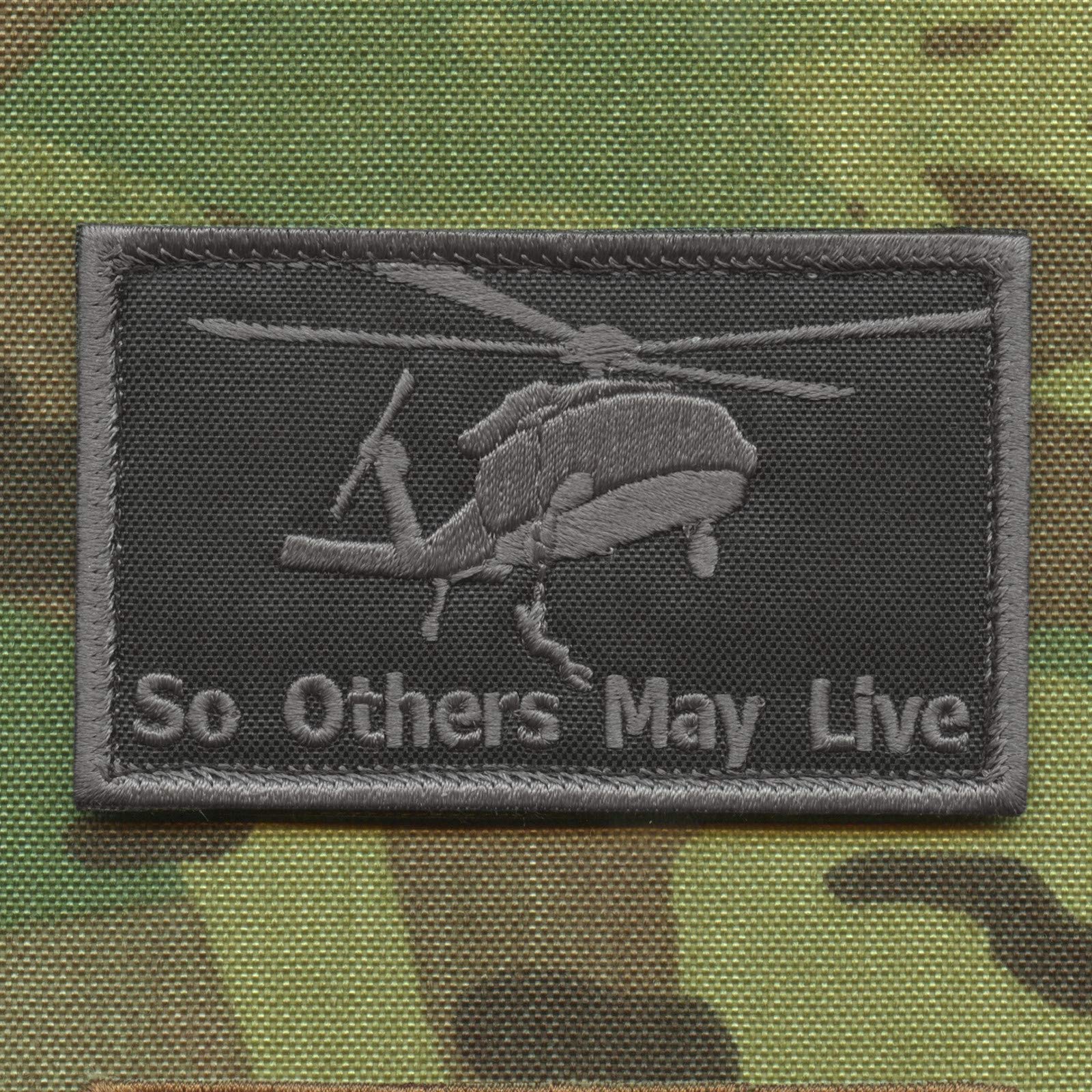 So Others May Live 2x3.25 Jolly Green Feet CSAR Squadron Rescue Morale Tactical Fastener Patch