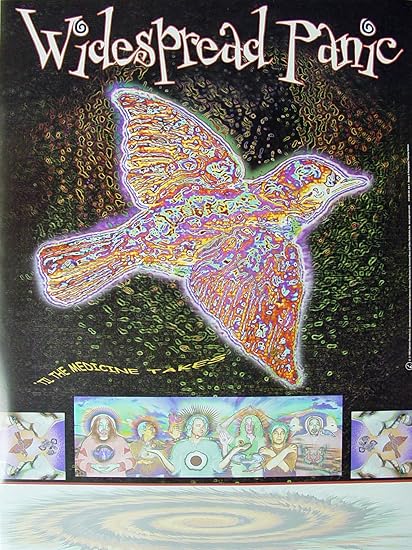 Amazon Com Widespread Panic Til The Medicine Takes Poster