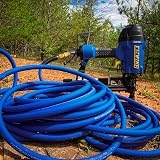 Estwing E1450PVCR 50ft PVC Rubber Hybrid Air Hose 1/4 Brass NPT Quick Connect view 8