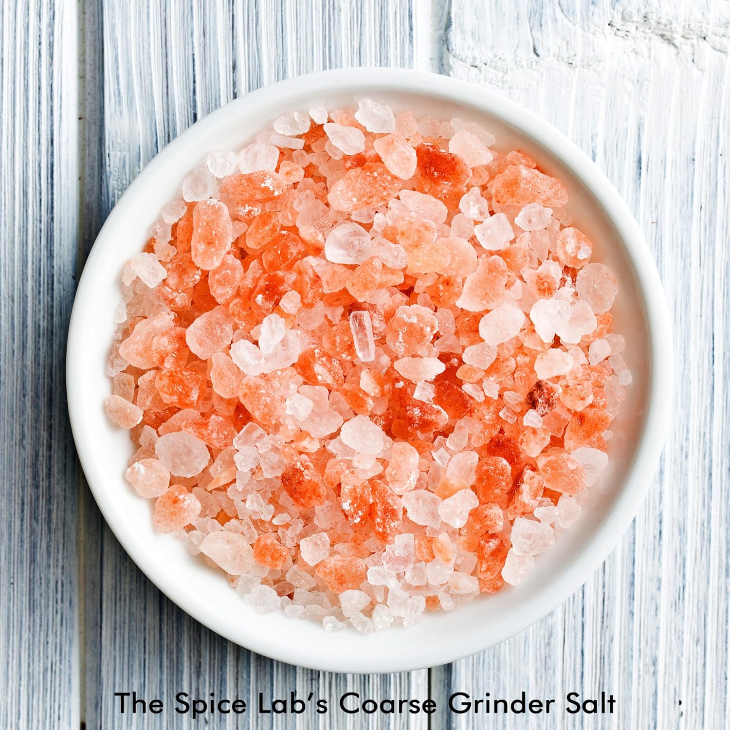 The Spice Lab Himalayan Salt - Coarse 10 Pounds - Pink Himalayan Salt is Nutrient and Mineral Dense for Health - Gourmet Pure Crystal - Gourmet Pure Crystal Kosher & All-Natural : Grocery & Gourmet Food