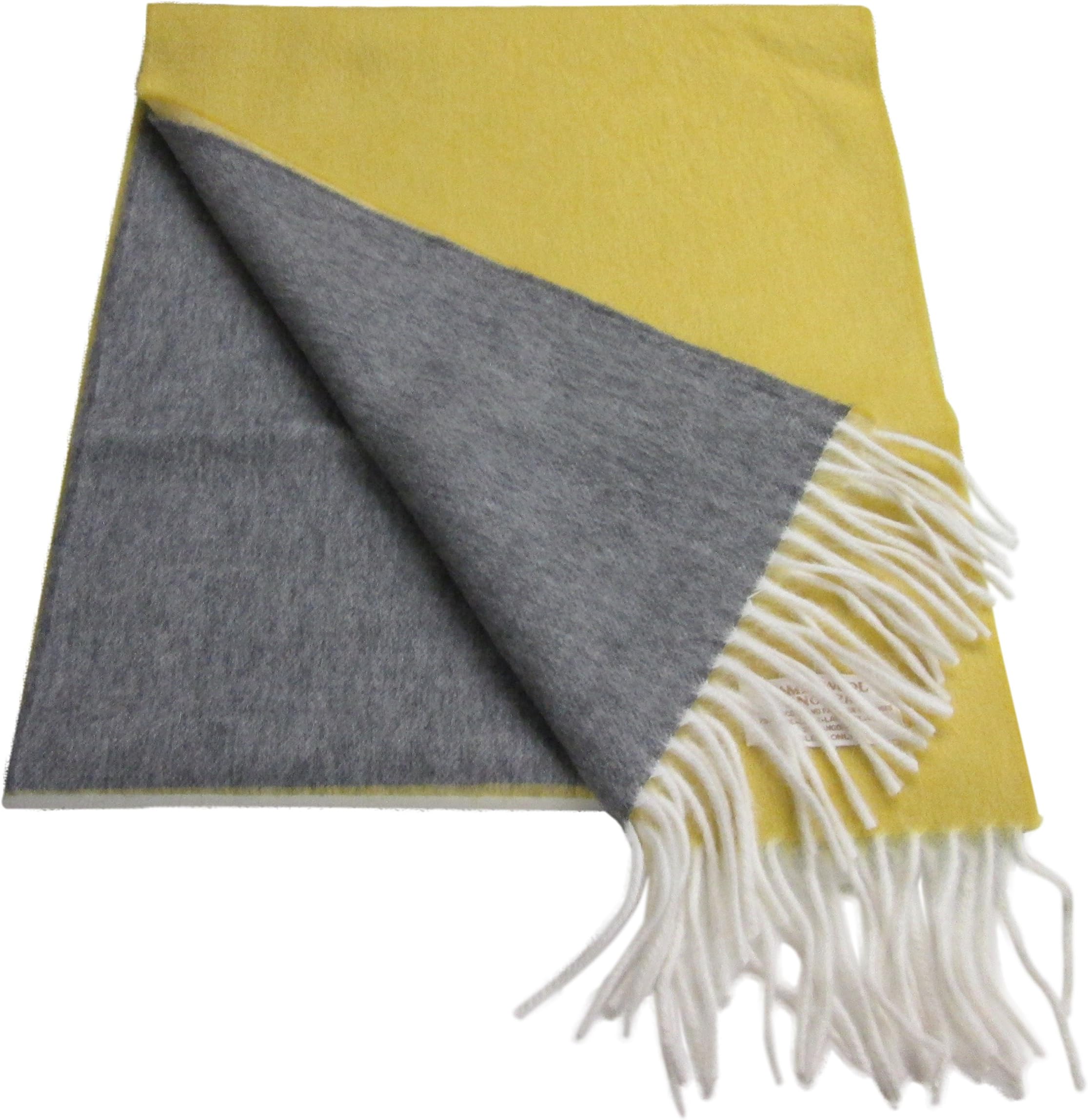 Lambswool Angora Scarf - 75% Lambswool 25% Angora - Reversible